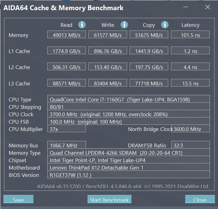 thinkpad x12 tablet 国行（性能跑分详细评测）