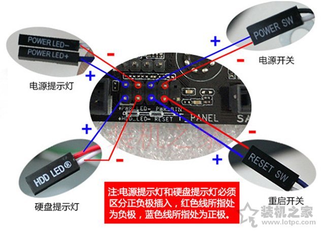 机箱前置音频怎么接线（主板接口接线图解教程）