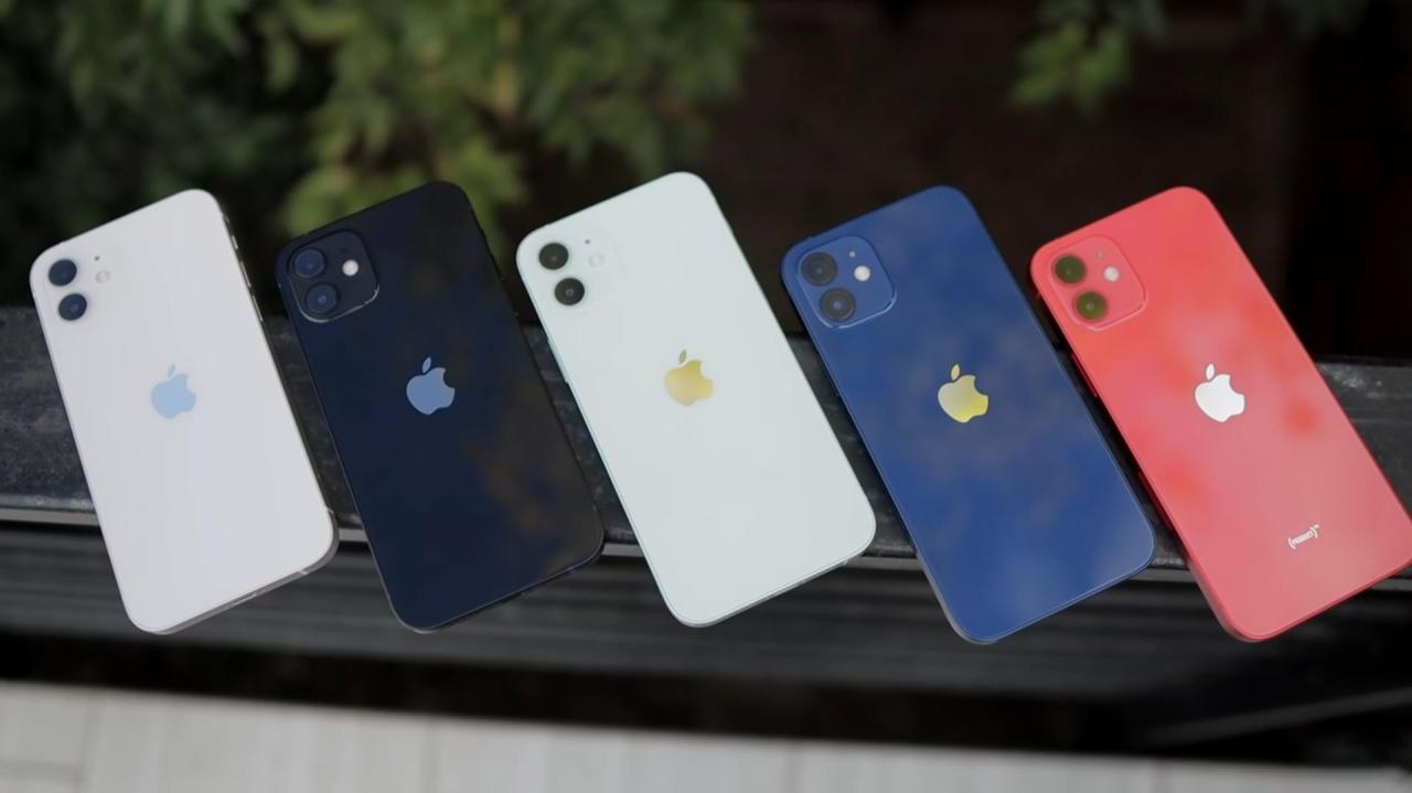 iPhone12五种颜色真机哪个好看（苹果12五款颜色区别）