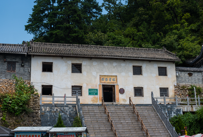 塔云山在哪（秦岭第一仙境，天下最险道观）