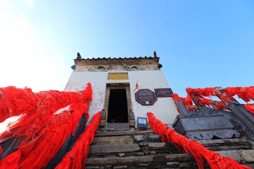 塔云山在哪（秦岭第一仙境，天下最险道观）