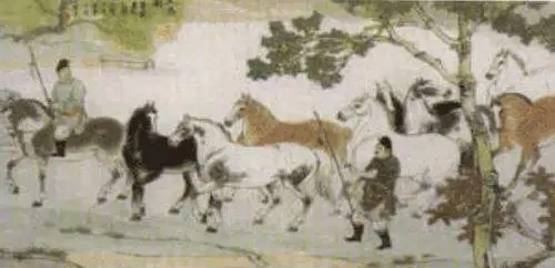 那个画家最擅长画马（当代和古代画马出名的画家）